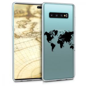   Pouzdro pro Samsung Galaxy S10 Plus, silikonové, průhledné, 47458.01