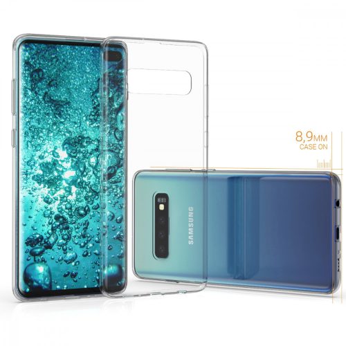 Pouzdro pro Samsung Galaxy S10 Plus, silikonové, průhledné, 47454.03