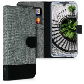   Kryt pro Motorola Moto G7 / Moto G7 Plus, textilní, šedý, 47487.01