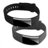 Sada 2 popruhů pro Huawei Band 2 / Band 2 Pro, kwmobile, silikon, černá / šedá, 43318.22