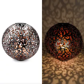   Solární venkovní svítidlo Navaris, LED osvětlení, 30 cm, Automatický start/stop, 47537.01