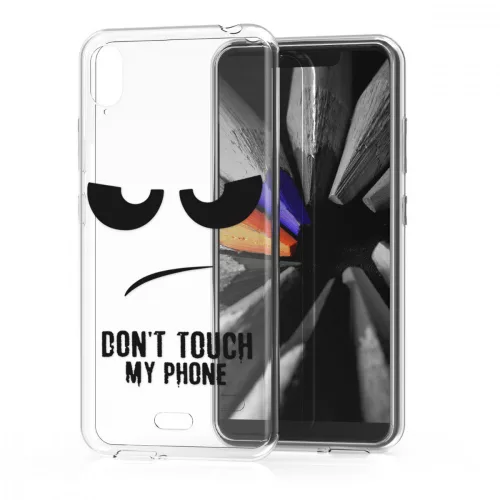 Pouzdro pro Wiko View 2 Go, silikonové, průhledné, 47112.02