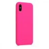 Pouzdro pro Apple iPhone X / iPhone XS, silikonové, růžové, 46313.08