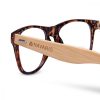 Navaris dioptrické brýle pro modré světlo, Unisex, Bamboo, 47634.01