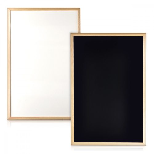 Magnetická tabule kombinovaná s křídou Navaris, 60 x 40 cm, 46082.02