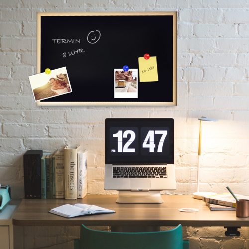 Magnetická tabule kombinovaná s křídou Navaris, 60 x 40 cm, 46082.02