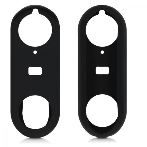 Ochranný kryt pro Nest Hello Video Doorbell, Kwmobile, černý, silikon, 48246.01