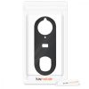 Ochranný kryt pro Nest Hello Video Doorbell, Kwmobile, černý, silikon, 48246.01