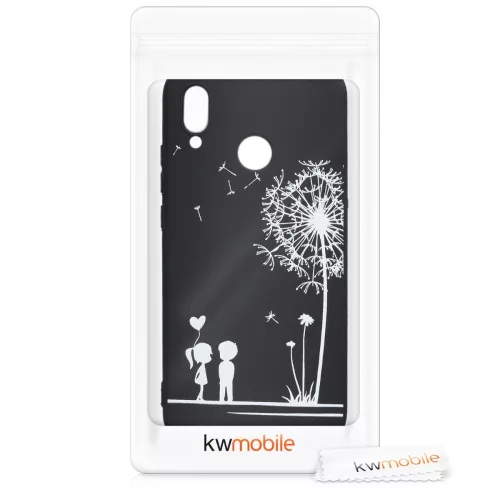 Pouzdro pro Huawei P20 Lite, silikonové, černé, 46534.08