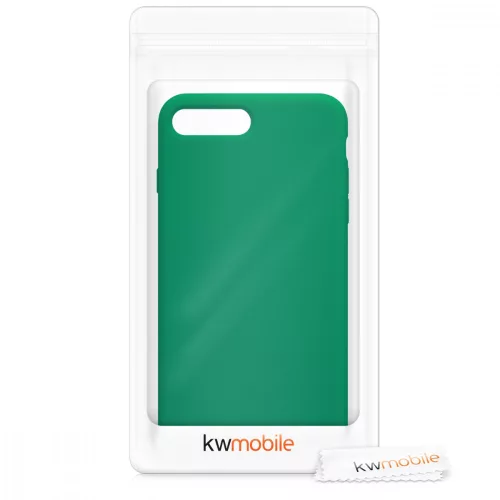 Pouzdro pro Apple iPhone 8 Plus / iPhone 7 Plus, silikonové, zelené, 40842.142