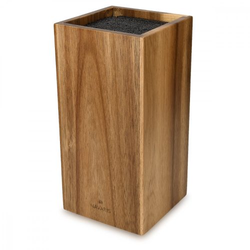 Držák na nože z akátového dřeva, 24 x 12 cm, 48460.01.1