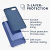 Pouzdro pro Apple iPhone 8 / iPhone 7 / iPhone SE 2, silikonové, modré, 40225.145