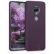 Pouzdro pro Motorola Moto G7 / Moto G7 Plus, silikonové, fialové, 47485.115