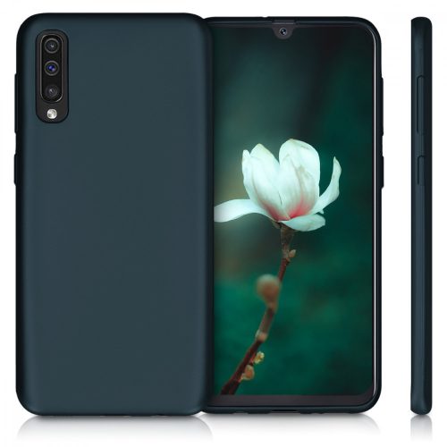 Pouzdro pro Samsung Galaxy A50, silikonové, zelené, 48056.14