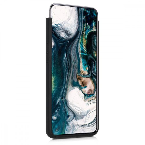 Pouzdro pro Samsung Galaxy A80, dřevo, hnědé, 48664.01