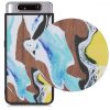 Pouzdro pro Samsung Galaxy A80, dřevo, hnědé, 48664.01