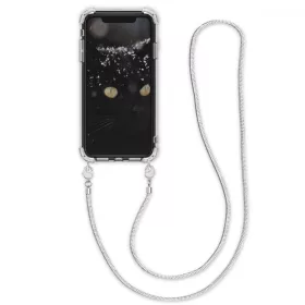   Pouzdro pro Apple iPhone X / iPhone XS, silikonové, průhledné, 48675.35
