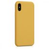 Pouzdro pro Apple iPhone X / iPhone XS, silikonové, žluté, 42495.143