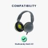 Sada 2 náušníků pro sluchátka Skullcandy Hesh 2.0, Kwmobile, černá, paměťová pěna, 48910.01