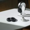 Sada 2 náušníků pro sluchátka Skullcandy Hesh 2.0, Kwmobile, černá, paměťová pěna, 48910.01