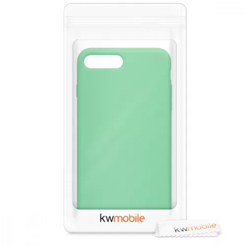 Pouzdro pro Apple iPhone 8 Plus / iPhone 7 Plus, silikonové, zelené, 40842.147