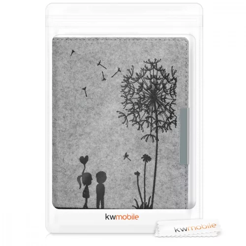 Pouzdro pro Kobo Aura H2O Edition 2, Textile, Grey, 49111.01