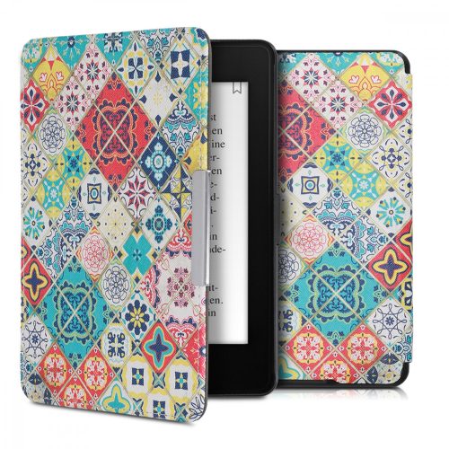 Pouzdro pro Kindle Paperwhite 7, Ekologická kůže, Multicolor, 45569.17