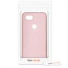 Pouzdro pro Google Pixel 3a, silikonové, růžové zlato, 47590.31