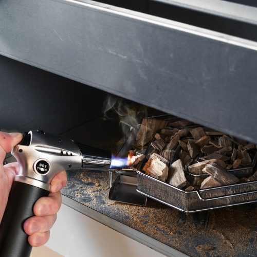 Generátor studeného kouře z oceli, tvar M, 22 x 22,5 x 4,5 cm, 49300,01