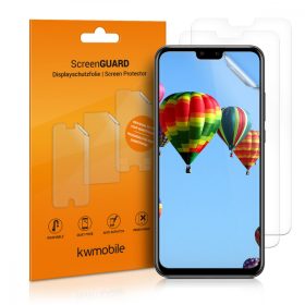   Sada 3 ochranných fólií pro Huawei Y9 (2019), Kwmobile, Přední, Transparent, 49392.1