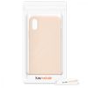 Pouzdro pro Apple iPhone X / iPhone XS, silikonové, béžové, 46313.154