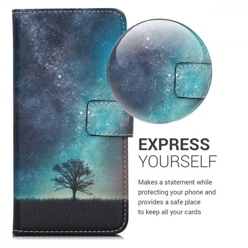 Kryt pro Huawei P20 Lite (2019), ekologická kůže, vícebarevný, 49456.03