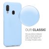 Pouzdro pro Samsung Galaxy A20e, silikonové, modré, 48738.58