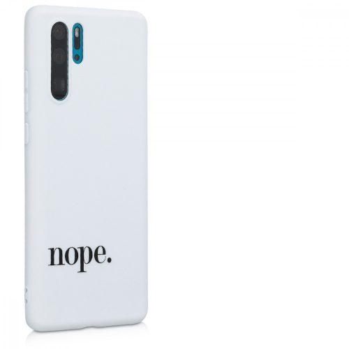 Pouzdro pro Huawei P30 Pro, silikonové, černé, 49468.01