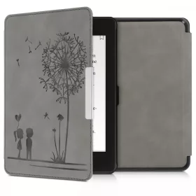   Pouzdro pro Kindle Paperwhite 10, ekologická kůže, šedá, 48975.03