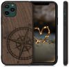 Pouzdro pro Apple iPhone 11 Pro, dřevo, hnědé, 49798.01