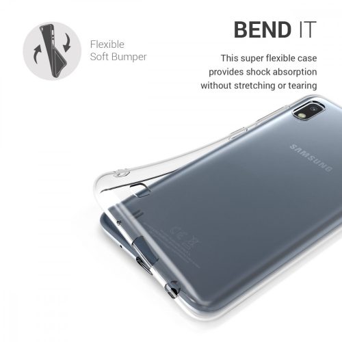 Pouzdro pro Samsung Galaxy A10, silikonové, průhledné, 49813.03