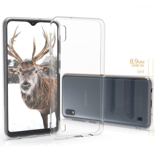 Pouzdro pro Samsung Galaxy A10, silikonové, průhledné, 49813.03