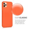 Pouzdro pro iPhone 11 Pro Max, silikonové, oranžové, 49782.69