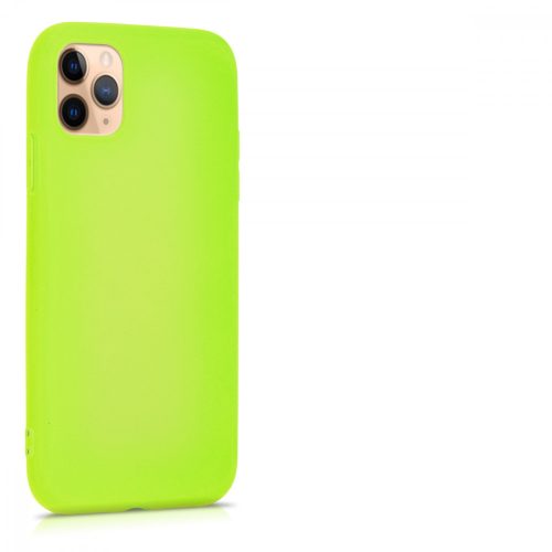 Pouzdro pro Apple iPhone 11 Pro, silikonové, žluté, 49781.75