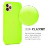 Pouzdro pro Apple iPhone 11 Pro Max, silikonové, žluté, 49782.75