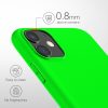 Pouzdro pro Apple iPhone 11, silikonové, zelené, 49783.44