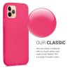 Pouzdro pro iPhone 11 Pro Max, silikonové, růžové, 49782.77