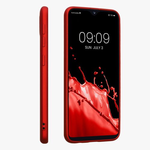 Pouzdro pro Samsung Galaxy A20e, silikonové, červené, 48739.36