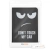 Pouzdro na doklady k autu, Kwmobile, Black/White, Ekologická kůže, 50104.01