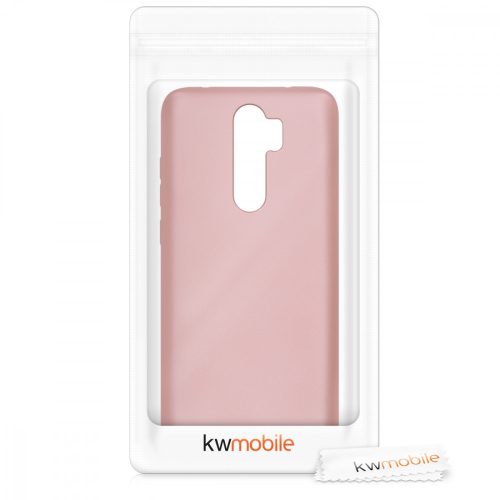 Pouzdro pro Xiaomi Redmi Note 8 Pro, Silicon, Rose Gold, 50243.31