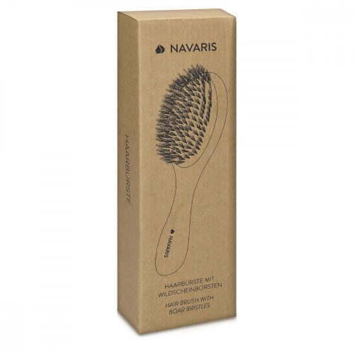 Navaris bambusový kartáč na vlasy, 23,5 x 7 cm, 46693,24