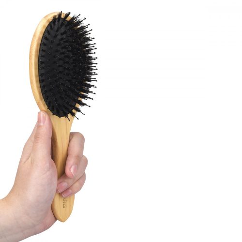 Navaris bambusový kartáč na vlasy, 23,5 x 7 cm, 46693,24
