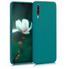 Pouzdro pro Samsung Galaxy A70, silikonové, zelené, 48427.57