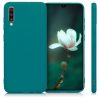 Pouzdro pro Samsung Galaxy A70, silikonové, zelené, 48427.57